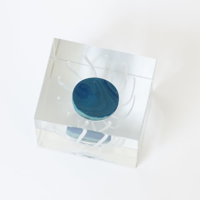 iittala Oiva Toikka Cubes Annual Cube 1990 | no