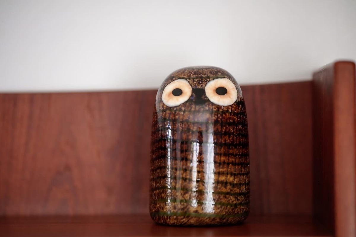 iittala Birds by Toikka Barn Owl 100×155mm brow...