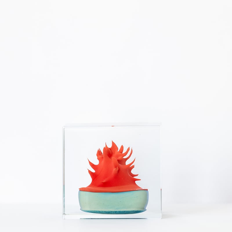 工芸品  oiva toikka Annual Cube 1991 Nuutajarvi x Iittala Oiva Toikka Annual Cube 1990 LTD to