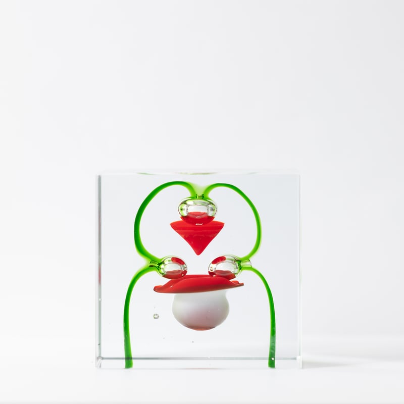 iittala Oiva Toikka Annual Cube 1997 | nollvintage