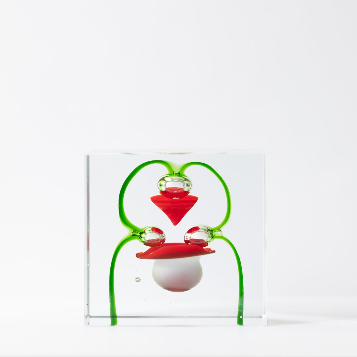 イッタラ Oiva Toikka アニュアルキューブ 1993 iittala Oiva Toikka Annual Cube 1997 | nollvintage