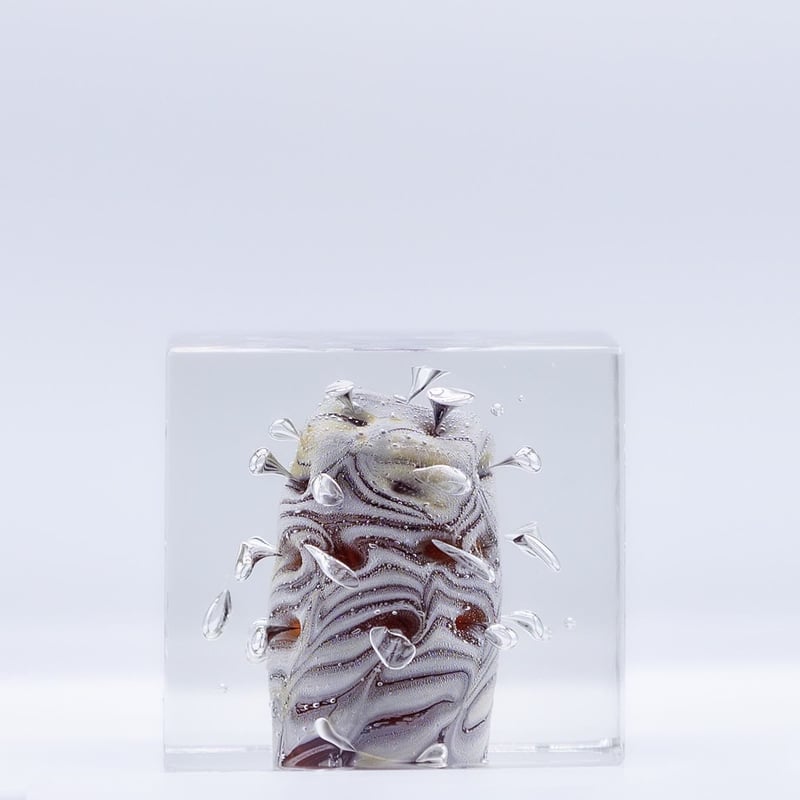 iittala Oiva Toikka Cubes (Annual Cube 1979) |