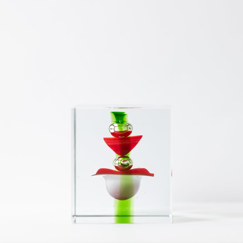 iittala Oiva Toikka Annual Cube 1997 | nollvintage