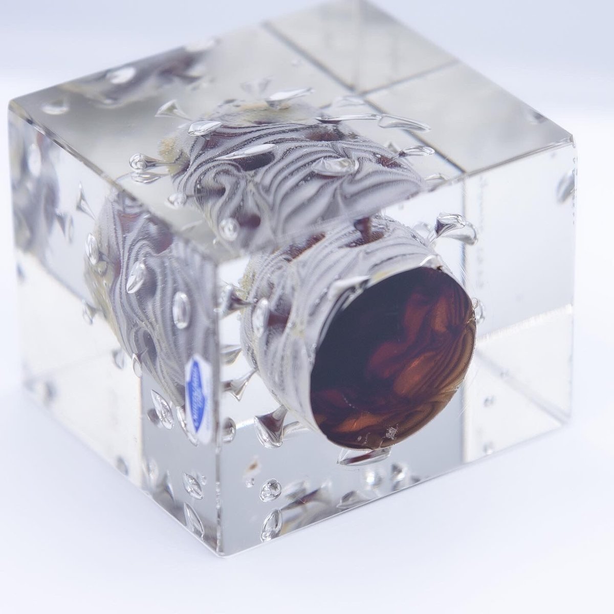 iittala Oiva Toikka Cubes (Annual Cube 1979) |