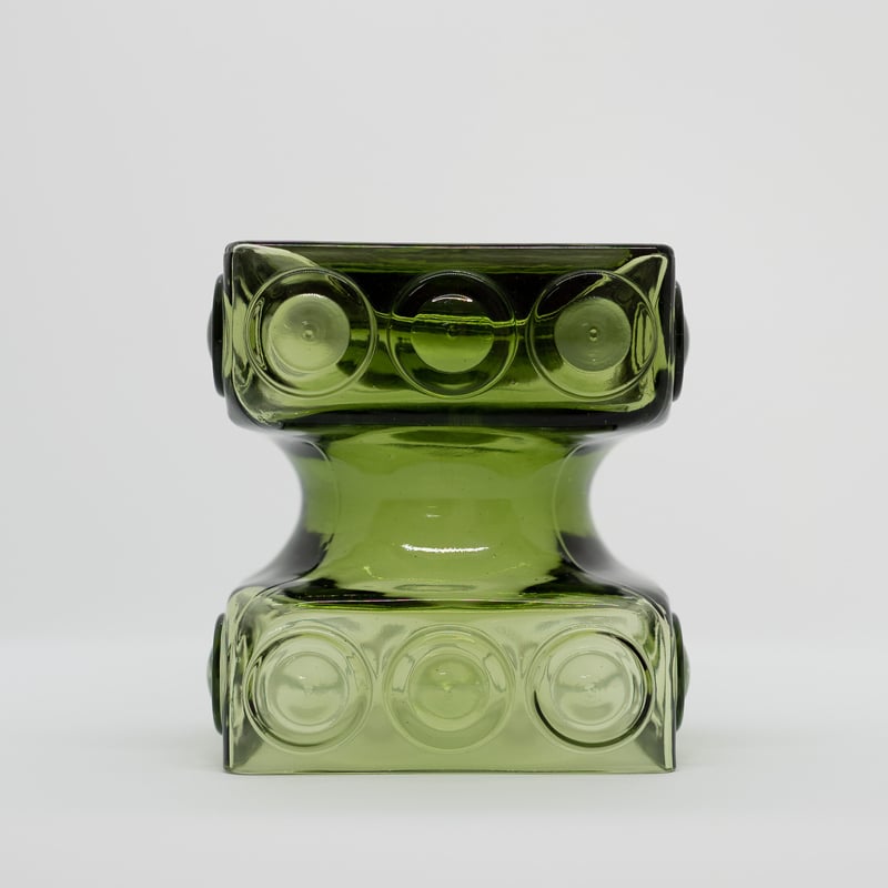 SOLD】Riihimäen Lasi Kehra Vase Mサイズ リーヒマエンラシ 花