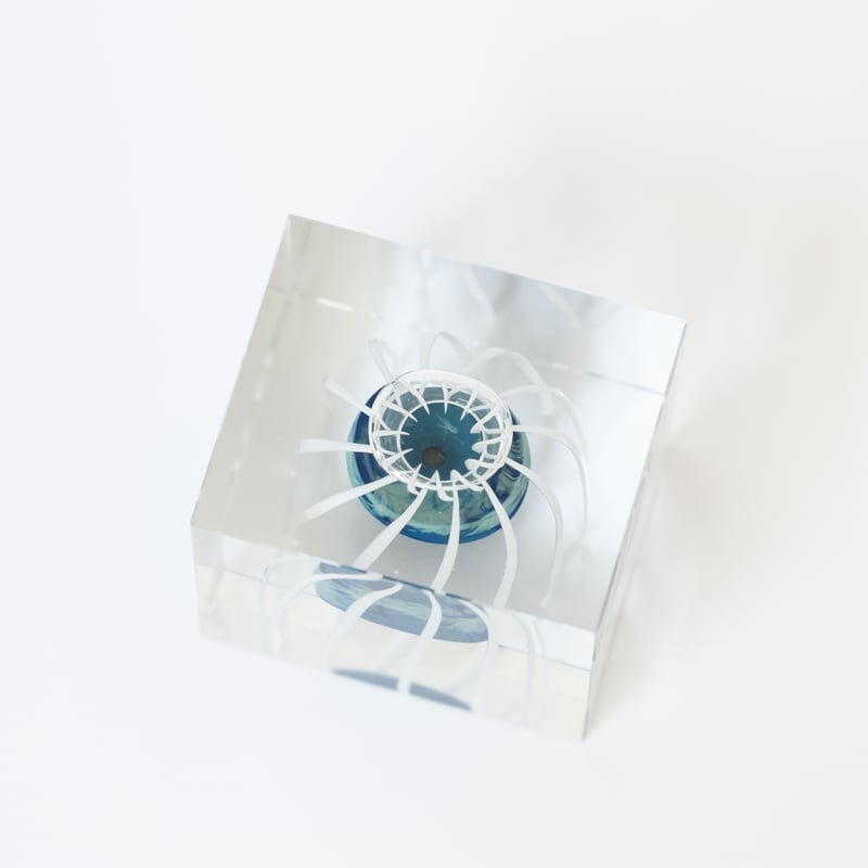 iittala Oiva Toikka Cubes Annual Cube 1990 | no