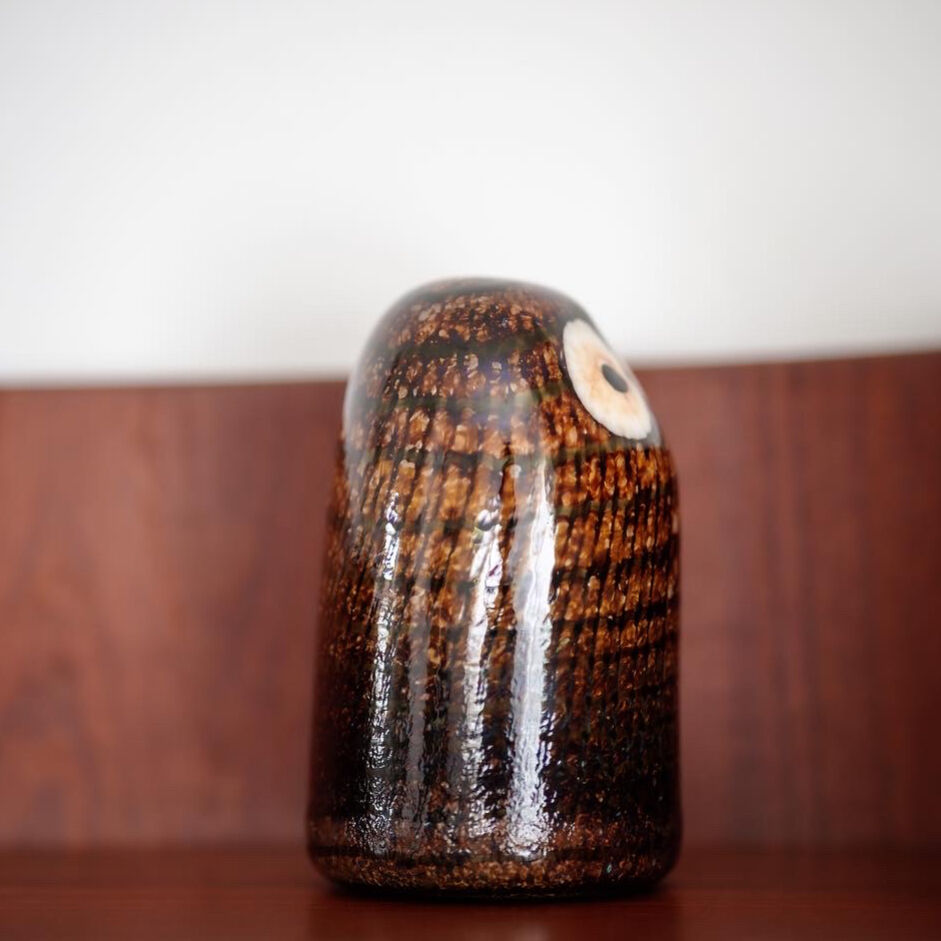 iittala Birds by Toikka Barn Owl 100×155mm brow