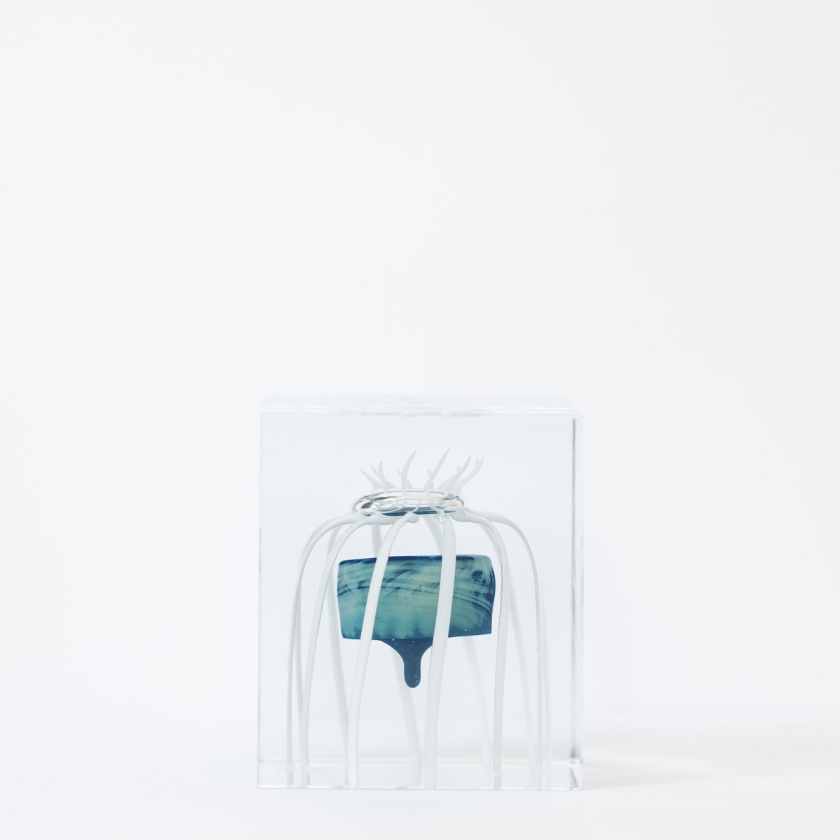 iittala Oiva Toikka Cubes Annual Cube 1990 | no