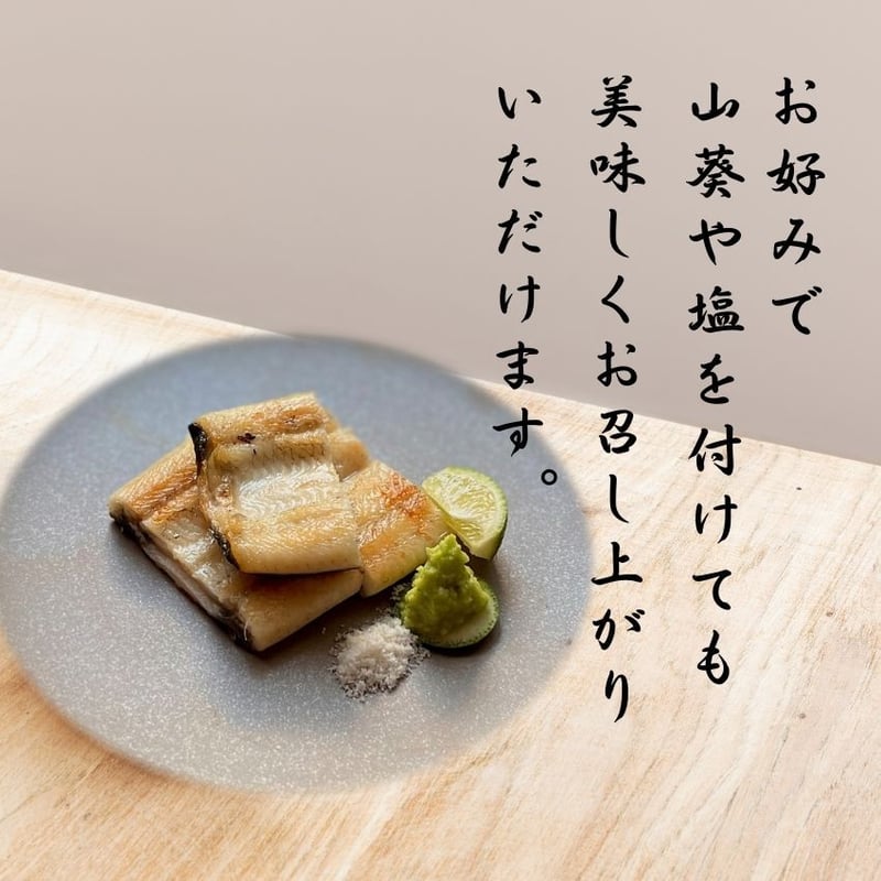 3尾入り うなぎ白焼き 国産 三河一色産 | kaneume's STORE