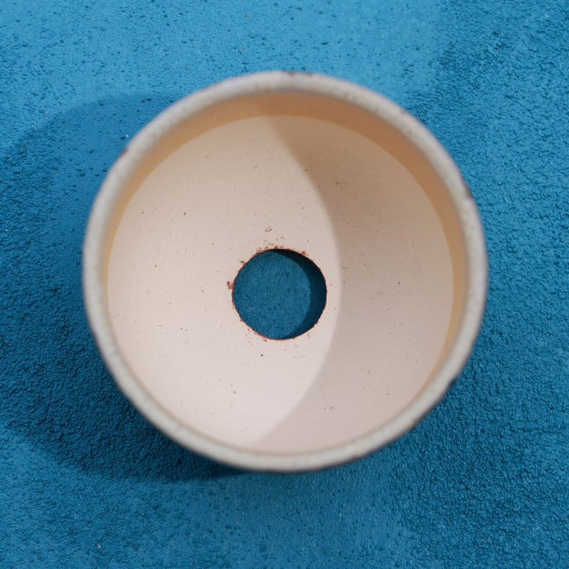 やちむん 沖縄の植木鉢】やちむんオリジナル鉢 陶芸宮城作 登り窯_#1