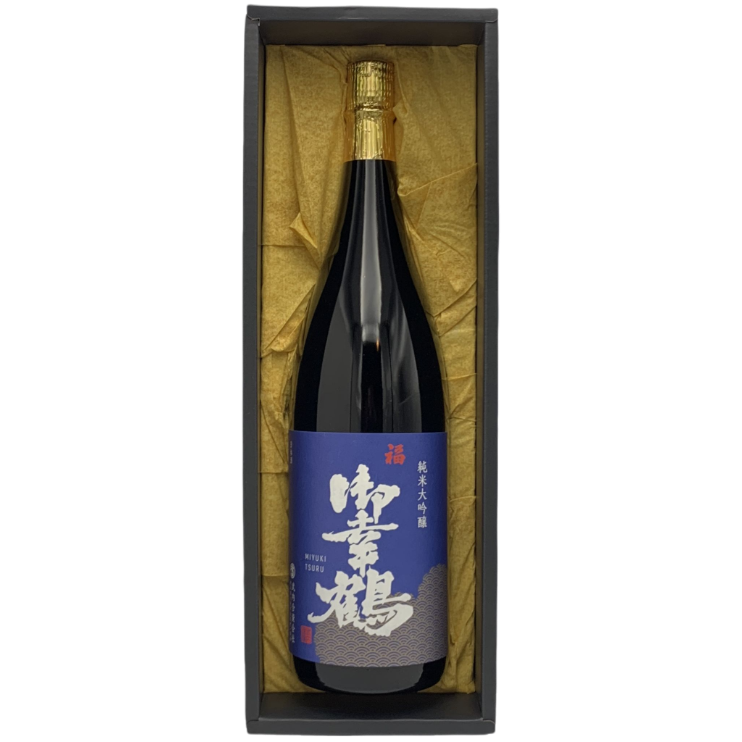御幸鶴(みゆきつる) 純米大吟醸 山田錦&雄町 化粧箱入り 1800ml | 武内