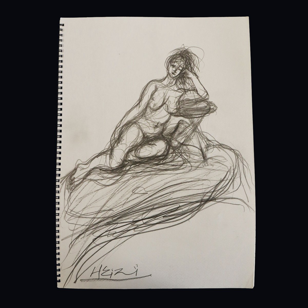 ジェームズ　希少！勝野平二「油彩画・帽子の女」/秩父イチローズモルト カツノ平二アトリエ展「小生 カツノ平二」がいよいよ開催され