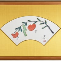 熊谷守一「蕎麦畑」ｼﾙｸｽｸﾘｰﾝ | 柳ケ瀬画廊オンラインストア