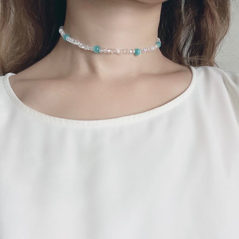 天然石とビーズのチョーカー | AnDoMe's STORE