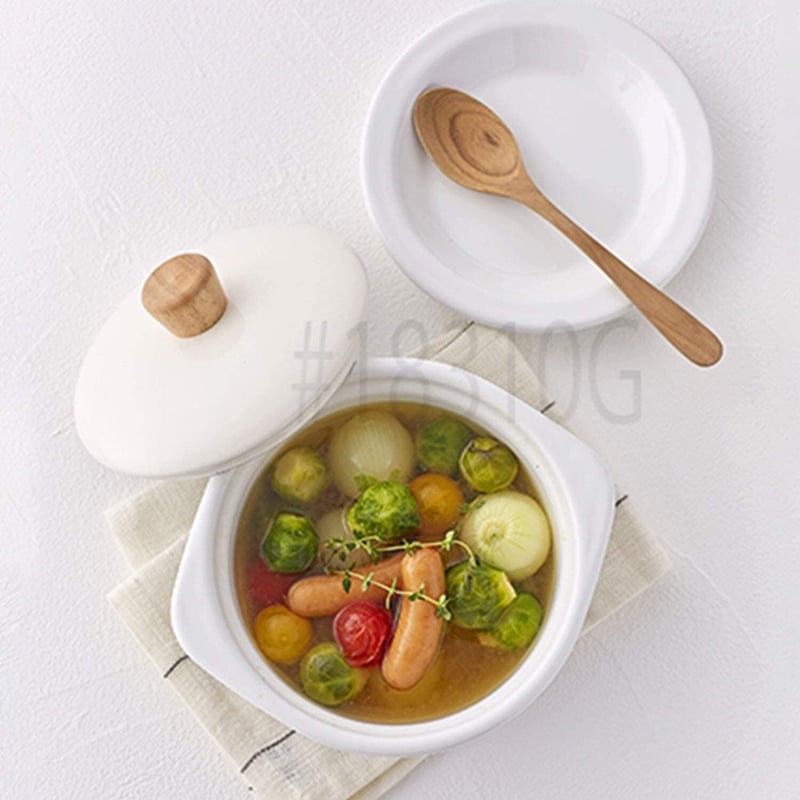 富士ホーロー 琺瑯 容器 ココット コットン シリーズ スモークブルー