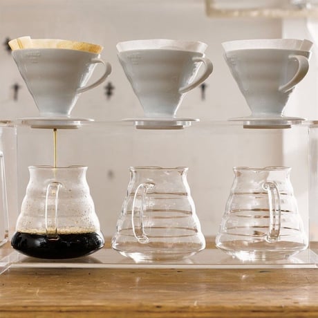 HARIO (ハリオ) V60 透過 コーヒードリッパー 01 セラミック ホワイト コーヒードリップ 1~2杯用 VDC-01W