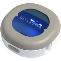 MEDIK 歯ブラシ除菌キャップ コンパクト UV-C LED 携帯 グレー MDK-TS00GRY