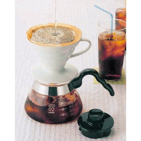 HARIO (ハリオ) V60 透過 コーヒードリッパー 01 セラミック ホワイト コーヒードリップ 1~2杯用 VDC-01W