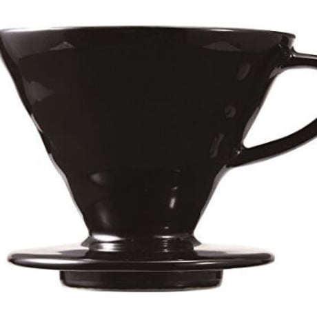 HARIO(ハリオ) Ｖ60 透過コーヒードリッパー02・粕谷モデル ブラック KDC-02-B