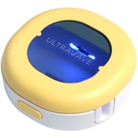 MEDIK 歯ブラシ除菌キャップ コンパクト UV-C LED 携帯 イエロー MDK-TS00YR