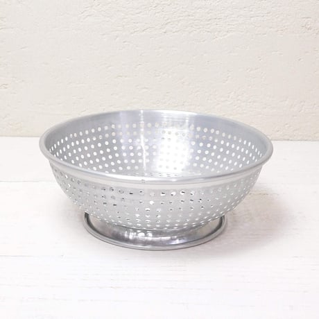 松野屋 アルマイトざる 22cm