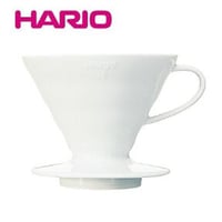 HARIO　V60透過ドリッパー02セラミックW　ホワイト　VDC-02W　ハリオ