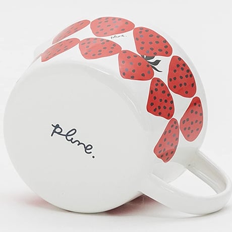 Plune「プルーン」 メジャーカップ 450ml あかいちご ホーロー MC-603
