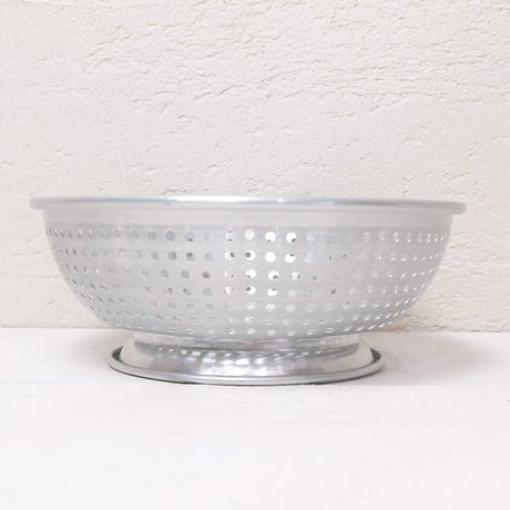 松野屋 アルマイトざる 22cm