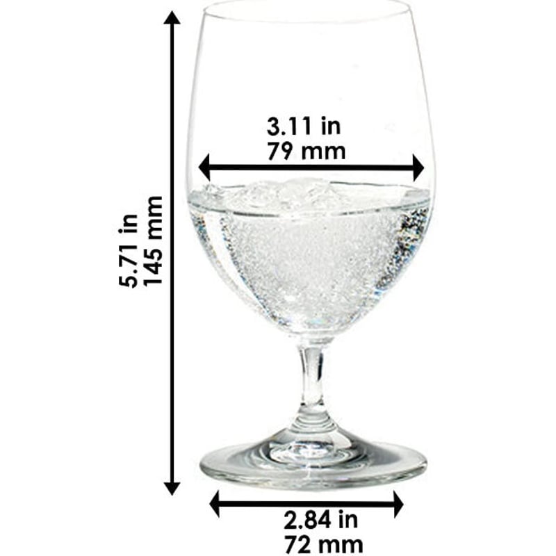 リーデル ウォーターグラス 6個セット