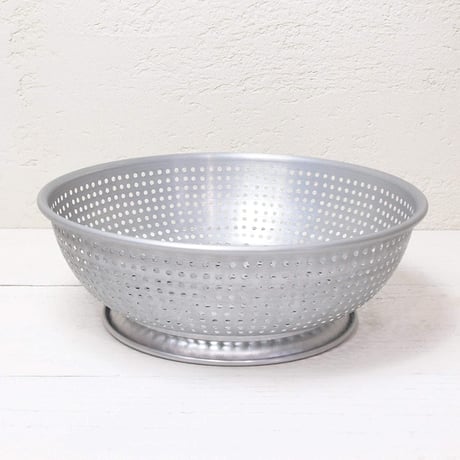 松野屋 アルマイトざる 30cm
