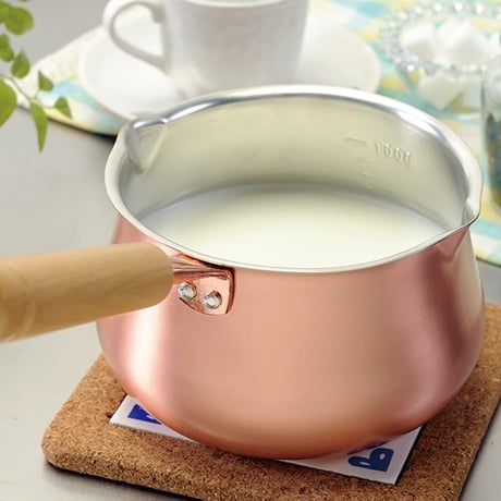 田辺金具 ほっこり 銅のミルクパン