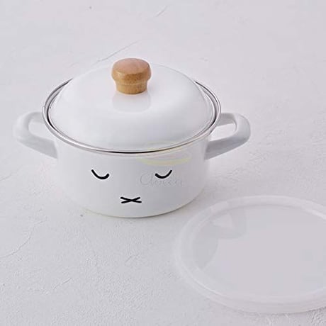 ミッフィー フェイス IH（電磁調理器）対応 キャセロール15cm （ポリ蓋付き）MFF-15W