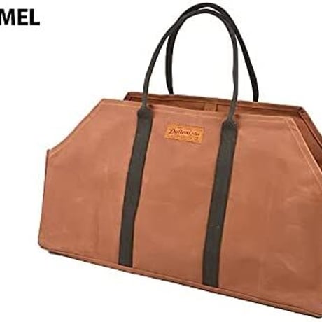 ダルトン(Dulton) 鞄 ワックス キャンバス ログ バッグ キャメル 高さ320×幅600×奥行250mm WAX CANVAS LOG BAG CAMEL Y959-1267CAM