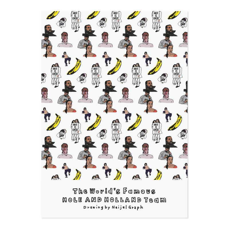 Naijel Graph WAR IS OVER 50枚限定 HOLE AND HOLLAND x NAIJEL GRAPH 