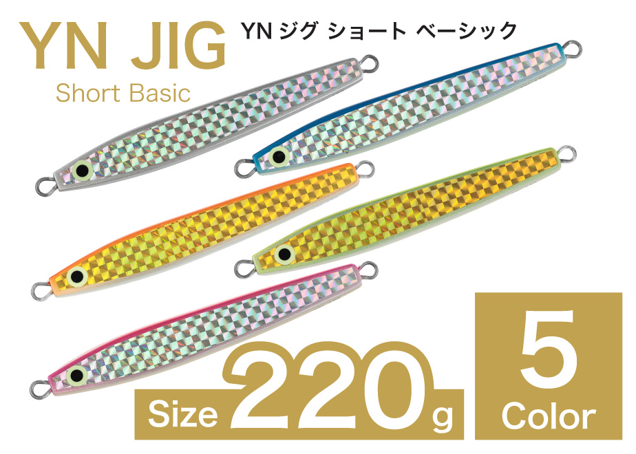 YNジグ ショートベーシック 220g | SKY MARINE.SHOP