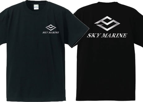 SKY MARINE Tシャツ(ブラック)