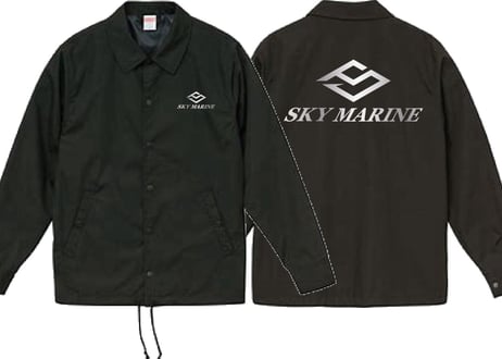 SKY MARINE コーチジャケット(ブラック)