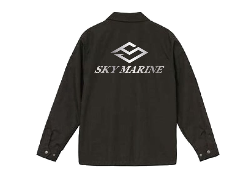 SKY MARINE コーチジャケット(ブラック) | SKY MARINE.SHOP