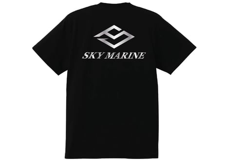 SKY MARINE Tシャツ(ブラック)