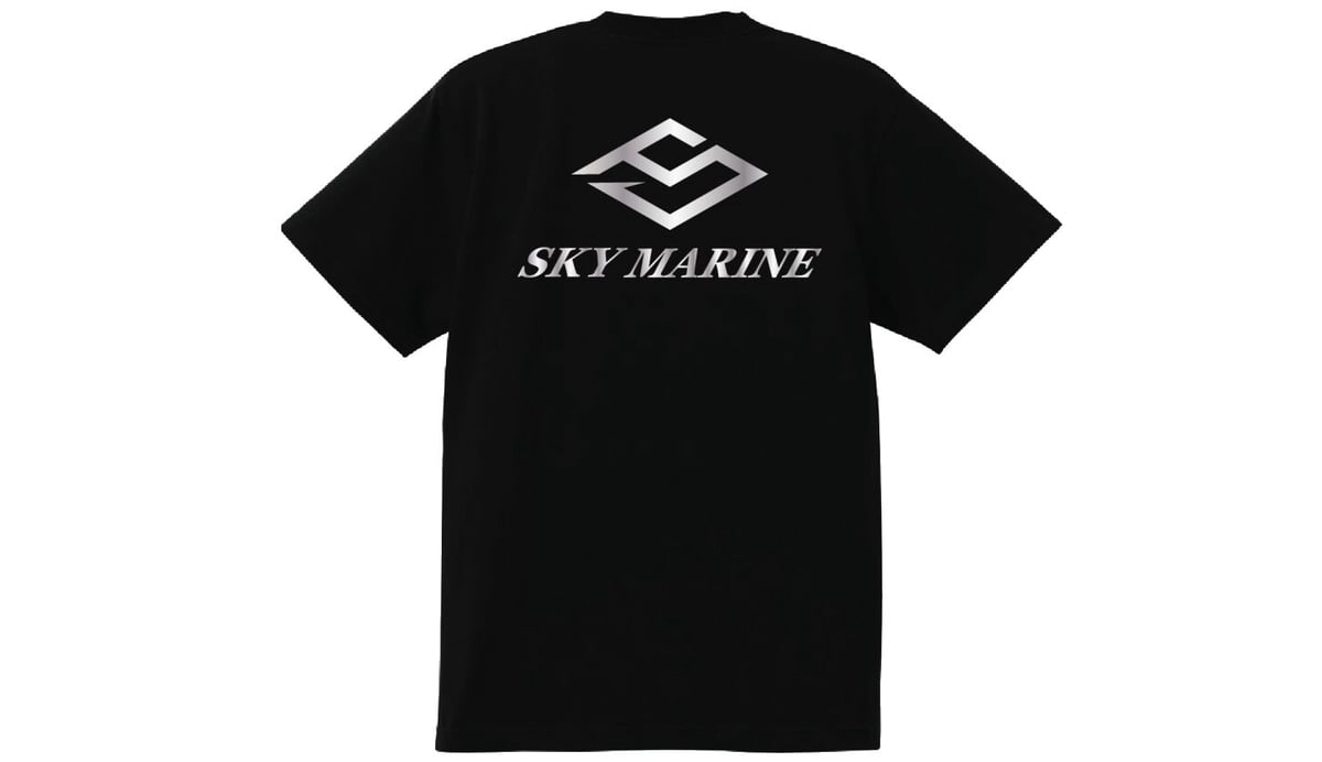 SKY MARINE Tシャツ(ブラック) | SKY MARINE.SHOP