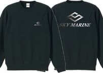 SKY MARINE トレーナー(ブラック)