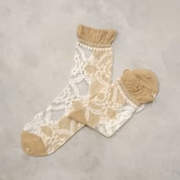 see-through baroque <beige> L-S63