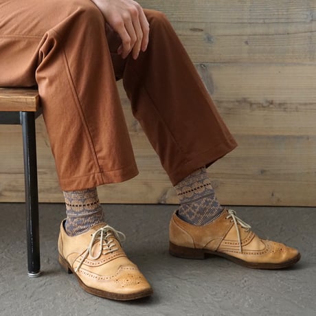 《men's》scalloped jacquard <gray> M-M17