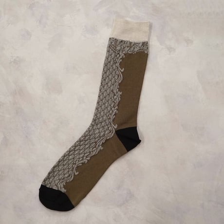 《men's》baroque <khaki × gray> M-M25