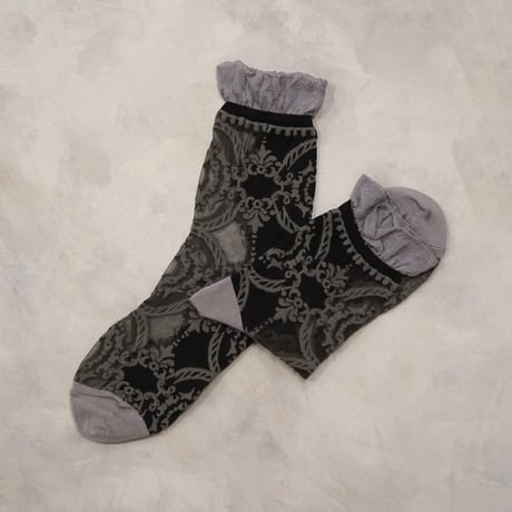 see-through baroque <black> L-S63