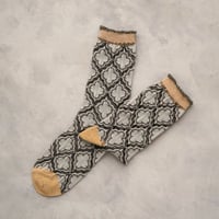 see-through clover tile <olive> L-M37
