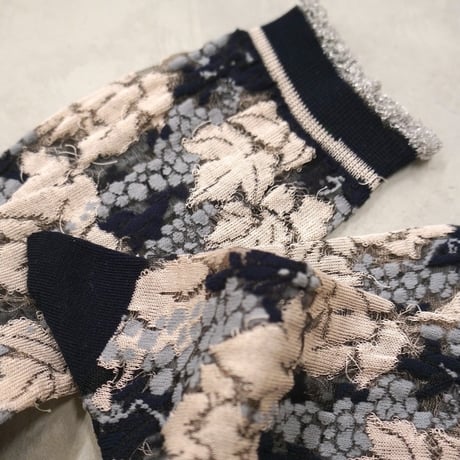 see-through grapes <navy> L-M87
