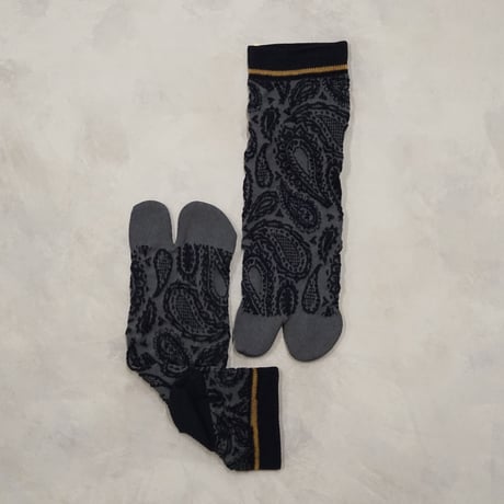 《men's》paisley tabi <navy> M-K04