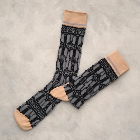 《men's》decoration stripes <gray> M-M22