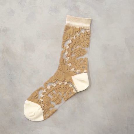 see-through lotus <beige> L-M54